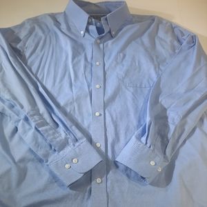 Lauren Ralph Lauren Slim Fit Stretch Non Iron Black Label 18 36/37 Dress Shirt